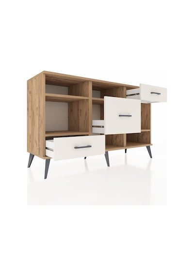 Hyperion Konsol 4 Raflı 3 Çekmeceli 132x44x83 Çam-çam/aytaşı Çam/aytaşı Hyperion Konsol 4 Raflı 3 Çekmeceli 132x44x83 Çam-çam/aytaşı Çam/aytaşı
