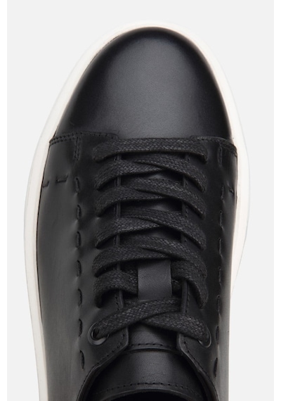 Yaya Erkek Siyah Bağcıklı Kalın Tabanlı Günlük Sneaker
