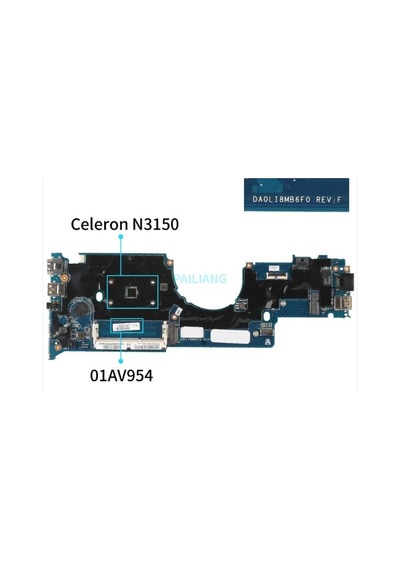 Lenovo Thinkpad 11e Yoga 11e Anakart Daolı8mb6f0 Anakart Celeron N3160