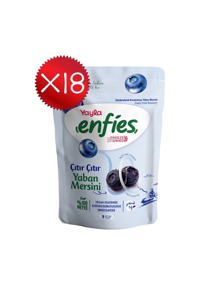 Yayla Enfies Freeze Dried Yaban Mersini 15 G X 18 Adet
