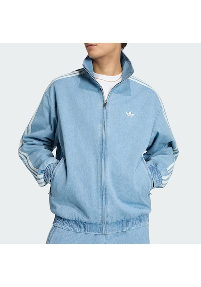 Adidas Kx1196 Denım Fb Jacket Erkek Eşofman Üstü Mavi