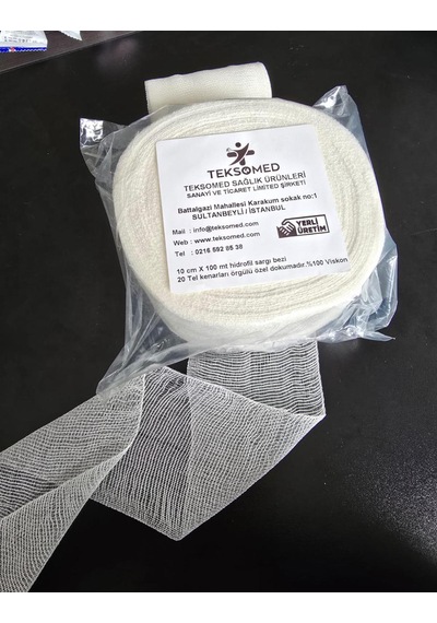Teksomed - 10 Cm X 100 Metre Hidrofil Sargı Bezi