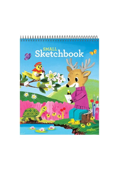 Eeboo Woodland Friends Small Sketchbook - Deer
