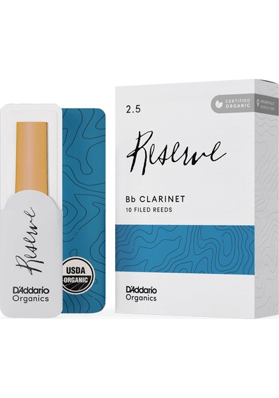 Rico Odcr1025 Organic Reserve Bb Klarnet Kamışı No: 2.5 Orta Sev