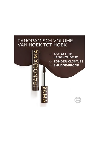 L'oreal Cosmetics Panorama Chromatic Maskara Brun Leather Kahverengi