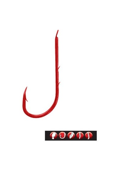 D. Gamakatsu Bkd-5260R Red Worm Iğne Takımı 75Cm   (551748765)