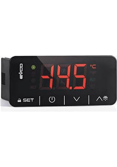 Evco EV3B22N7 Tek Prob Çift Kontak Dokunmatik Dijital Termostat