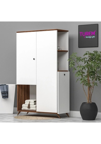 Sedef Çok Amaçlı Dolap Mdf Beyaz Sedef Çok Amaçlı Dolap Mdf Beyaz