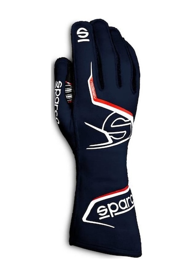Sparco Arrow Eldiven Fia Onaylı Beyaz - Kırmızı - Lacivert