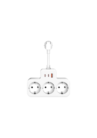 S-link Prz07 Beyaz 3 Soketli 15mm 1 Usb 2 Type-c Pd20w 1050 Joule Tam Bakır Kablolu Akım Korumalı Priz 0.25 CM S-link Prz07 Beyaz 3 Soketli 15mm 1 Usb 2 Type-c Pd20w 1050 Joule Tam Bakır Kablolu Akım Korumalı Priz 0.25 CM
