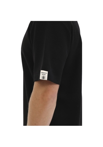 Lumberjack Ml Neck 11bs60 5pr Siyah Erkek Kısa Kol T-shirt 000000000102054775 Siyah