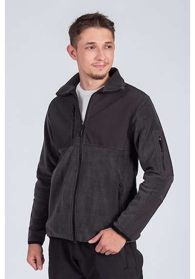 Vatan Tekstil Softshell Erkek Garnili Polar Füme
