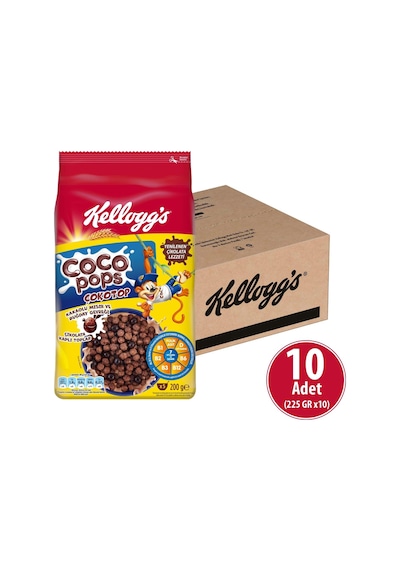 Kellogg's Coco Pops Çokotop 10 x 200 G