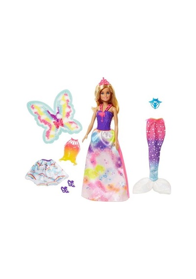 Barbie Dreamtopia Dönüşen Prenses Bebek Fmv91 / Fjd08