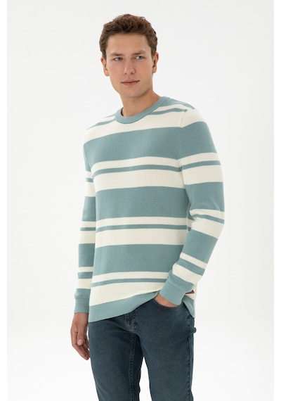 U.S. Polo Assn. Erkek Regular Fit Bisiklet Yaka Mint Kazak 50314952-VR090 U.S. Polo Assn. Erkek Regular Fit Bisiklet Yaka Mint Kazak 50314952-VR090