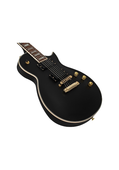 New Orleans Nlp 1000mx Çift Humbucker Siyah Les Paul Akçaağaç Elektro Gitar