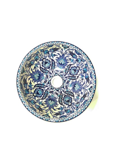 Can Seramik - El Yapımı Iznik Çini Lavabo