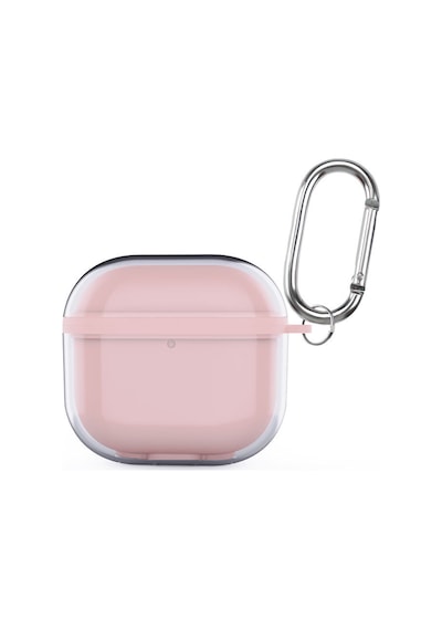 Apple Uyumlu AirPods 4. Nesil Kılıf Çift Katman Askı Aparatlı Kulaklık Case 42 Renksiz
