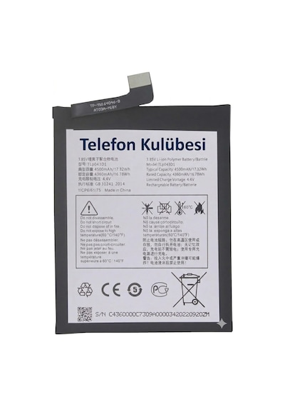 Tcl 20 Pro 5g Uyumlu Batarya Pil Tlp043d7