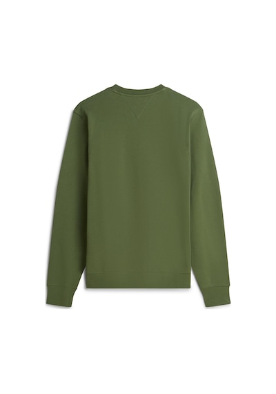 Tommy Hilfiger Brand Love Sweatshırt Erkek Yeşil Sweatshirt - Mw0mw41428