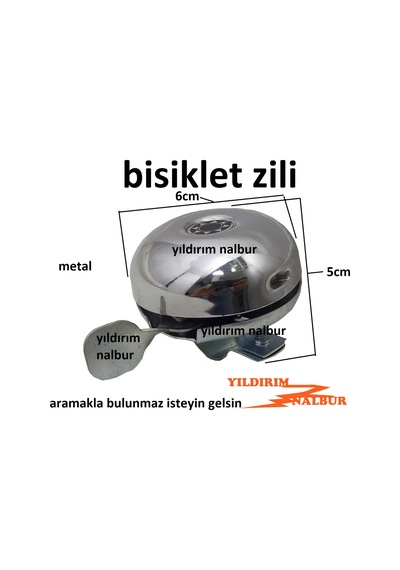 Bisiklet Zili Komple Metal Sağlam Scooter Zili