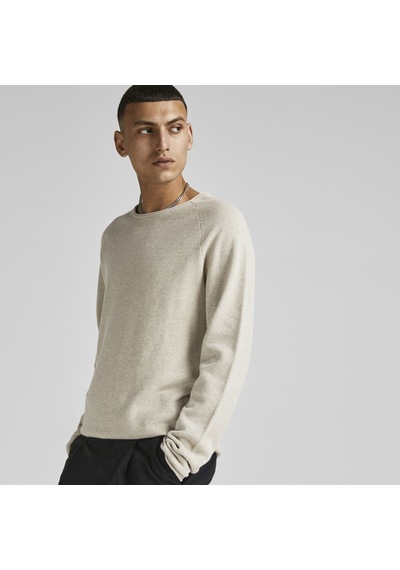 Jack & Jones Bisiklet Yaka Kazak-Hill 12157321 Oatmeal Ekru