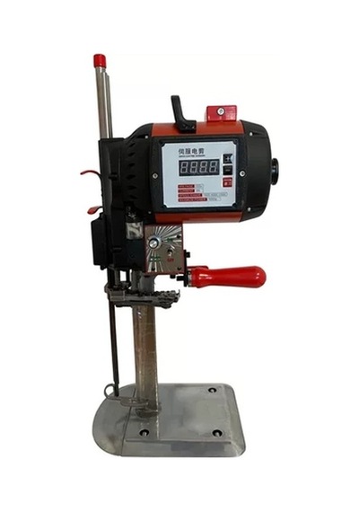 Dik Kumaş Kesim Motoru 1600w Kırmızı-siyah Kafa Hız Ayarlı / Pls-988 10inç
