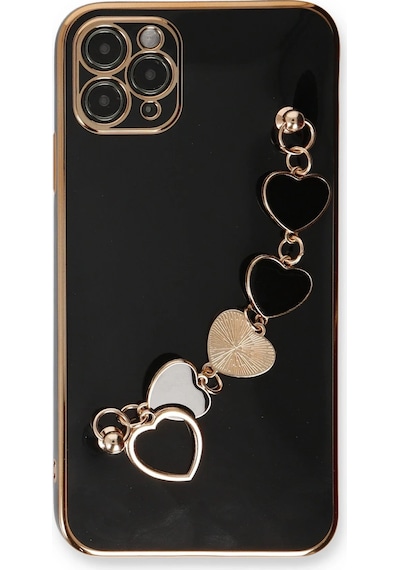Lvsqvr Newface Apple Uyumlu iPhone 11 Pro Max Kılıf Esila Silikon - Siyah