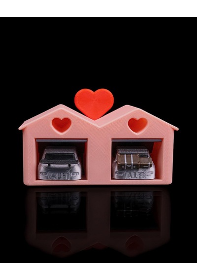 Aşk Garajı Anahtarlık & Uzaktan Kumanda Tutucu Love Garage Keychain & Remote Holder-195