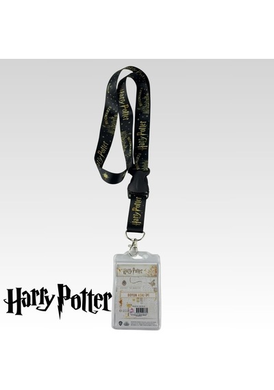 Bak Gel Al Harry Potter Chibi Karakterler Lisanslı Boyun Askı İpi, Hogwarts Lanyard Seti, - Bgaharryip005