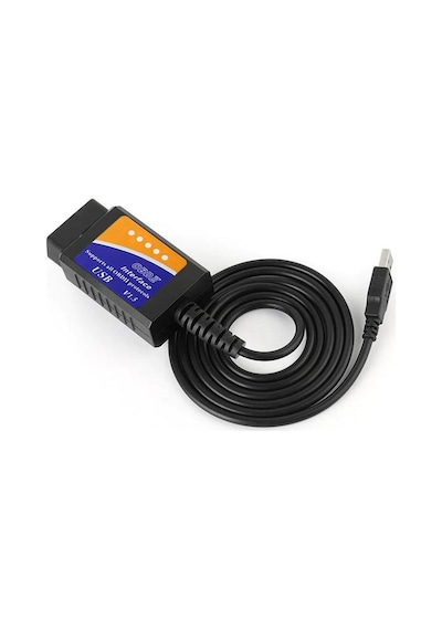 Onlinevitrin Elm327 Obd2 Kablolu Usb Girişli Araç Oto Arıza Tespit Cihazı V1.5