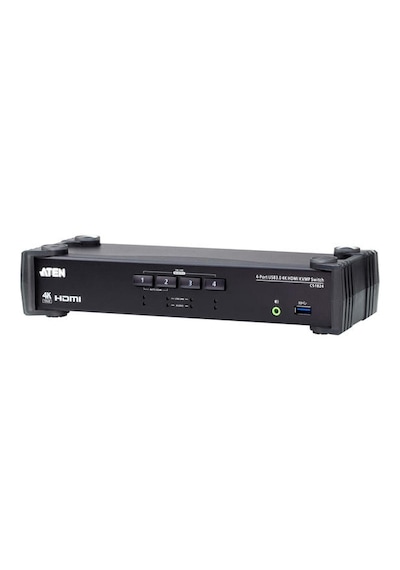 Aten Cs1824 4 Port Usb 3.0 4k Hdmı Kvmp Switch