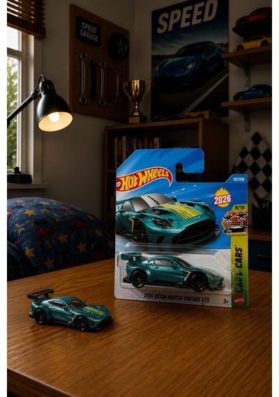 Hot Wheels 2024 Aston Martin Vantage Gt3 Oyuncak Araba Çok Renkli