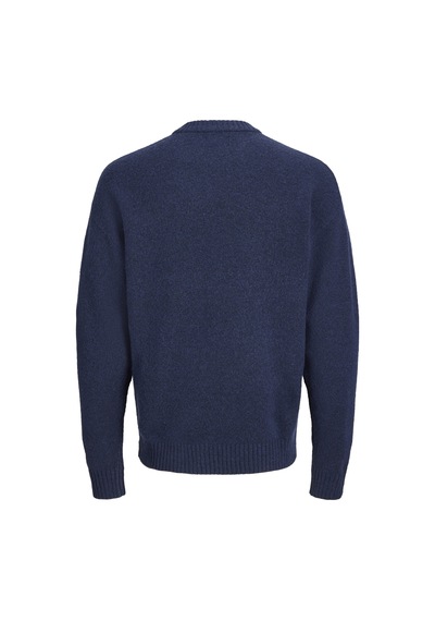 Jack & Jones Erkek Relaxed Fit Triko Kazak - Soho - 12278924 Çok Renkli