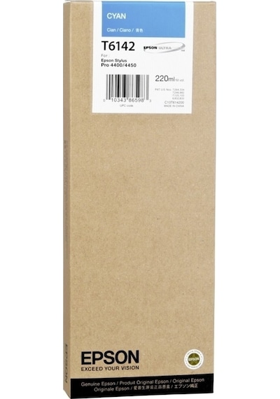 Tonersepeti Epson T6142 C13t614200 Mavi Kartuş