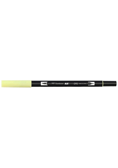 Ab-t Dual Brush Pen - Baby Yellow - 090