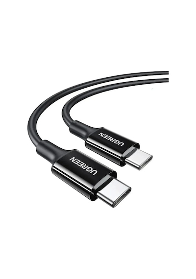 Ugreen Usb-c 100w 5a Qc Pd Hızlı Şarj Kablosu, 1 Metre, Siyah, 80371