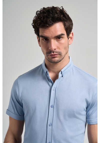 İmza Koyu Mavi Uzun Kol Düz Örme Düğmeli Yaka Cepsiz Pamuklu Classic Slim Fit Gömlek 1004250152 300 Koyu Mavi İmza Koyu Mavi Uzun Kol Düz Örme Düğmeli Yaka Cepsiz Pamuklu Classic Slim Fit Gömlek 1004250152 300 Koyu Mavi