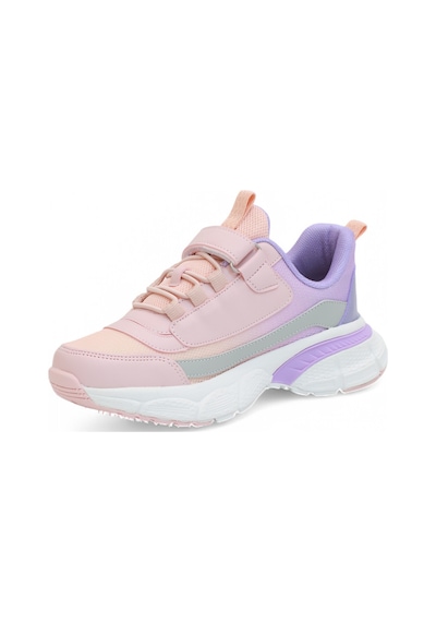 Kidessa 2135-1897 Pepino Anatomik Tabanlı Ultra Hafif Unisex Çocuk Sneakers Ayakkabı Pudra