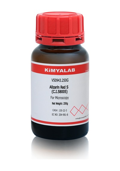 Kimyalab Alizarin Kırmızısı For Microscopy 250 G