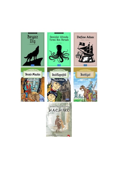 Hachiko Sahibini Bekleyen Köpek Ortaokul 7 Kitap Set