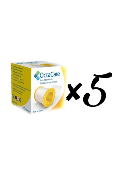 Octacare Octamed Ipek Tıbbi Flaster 5M*5Cm 5Li