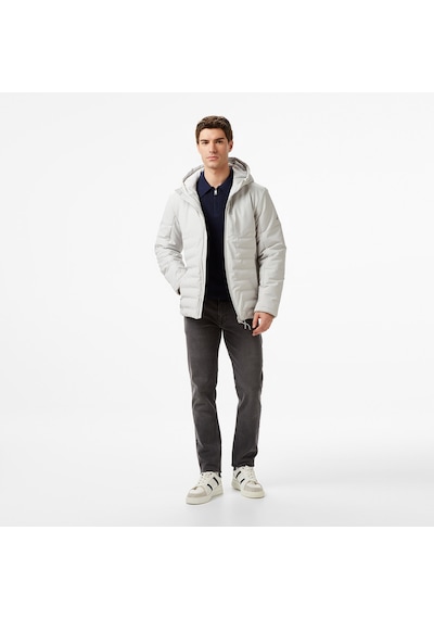 Nautica Erkek Gri Regular Fit Mont Düz J57027t Gri