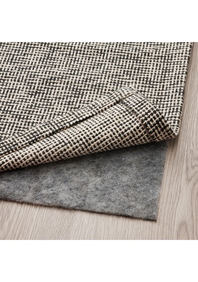 Ikea Tıphede Halı 80 X 150 Cm Beyaz - Gri Beyaz-gri