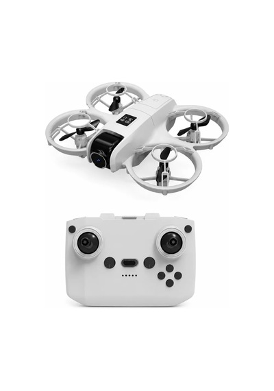Işıklı Mini Drone Uzun Şarj Süreli Ve Yedek Pervane Setli