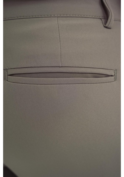 Efor Slim Fit Yan Cepli Düz Esnek Casual Vizon Pantolon P 1144 Vizon