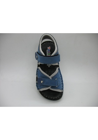 Toddler 01314 Spor Deri Mavi Sandalet 26-30 Mavi
