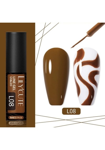 Lily Cute Nail Art Çizim Ojesi Uv Gel 53335-08