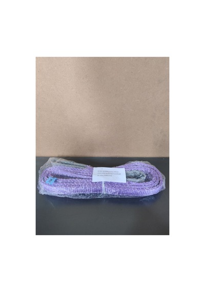 Klc 1 Ton 2 Metre Lila Renk Sapan Polyester Spanzet Sağlam Yük Kaldırma Taşıma İndirme Halat 1t2m Klc 1 Ton 2 Metre Lila Renk Sapan Polyester Spanzet Sağlam Yük Kaldırma Taşıma İndirme Halat 1t2m
