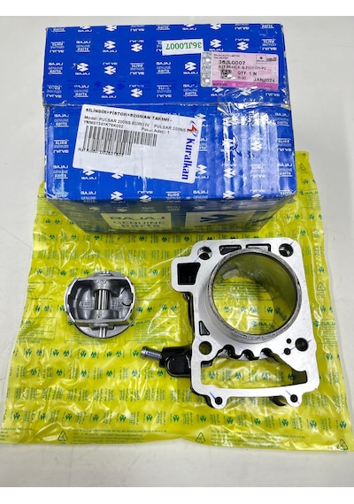 Bajaj Pulsar Ns-Rs 200 Silindir+Piston+Sekman Seti. Kural...